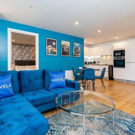 Maevela Apartments - Luxury Broad St Apartment - 2 Bed, 2 Bath - City Centre/Cube/Mailbox - With Underground Parking ✓- L Shape Sofa, Large 50 Inch Smart Tv With Free Netflix & Wifi Birmingam Exterior foto