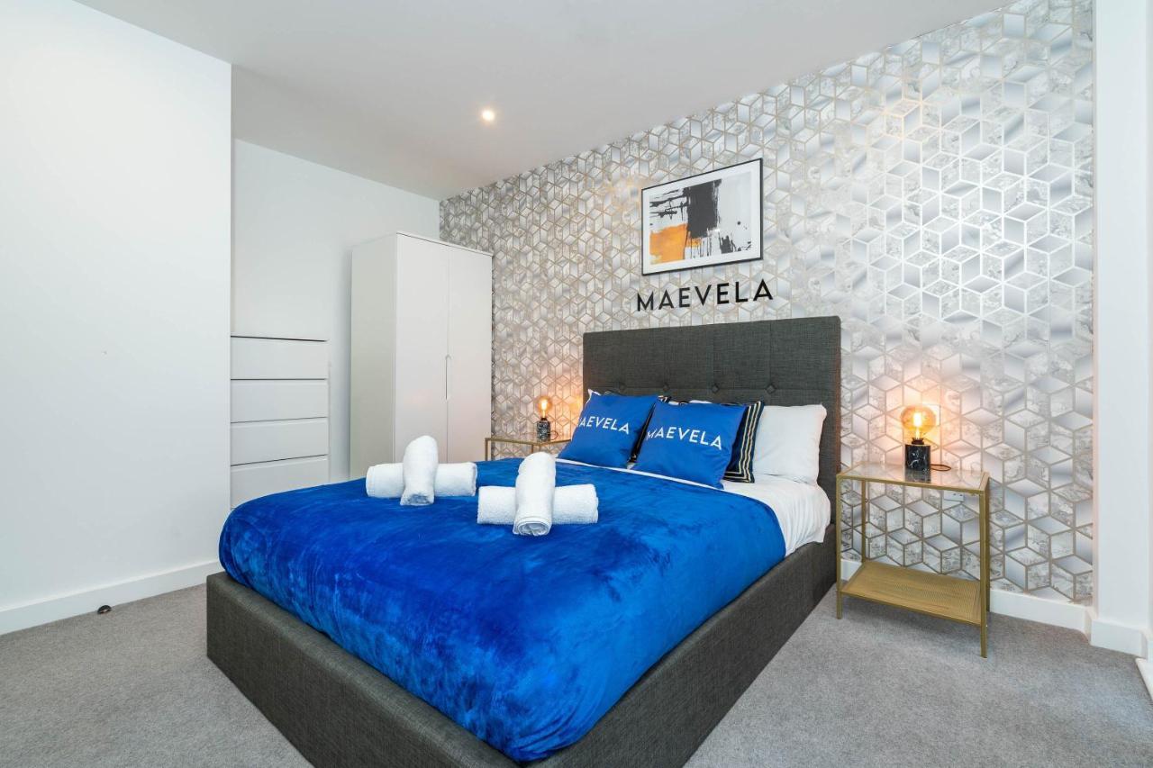 Maevela Apartments - Luxury Broad St Apartment - 2 Bed, 2 Bath - City Centre/Cube/Mailbox - With Underground Parking ✓- L Shape Sofa, Large 50 Inch Smart Tv With Free Netflix & Wifi Birmingam Exterior foto